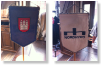 ... wo dieser Wimpel steht, ist unser "Stammtisch"